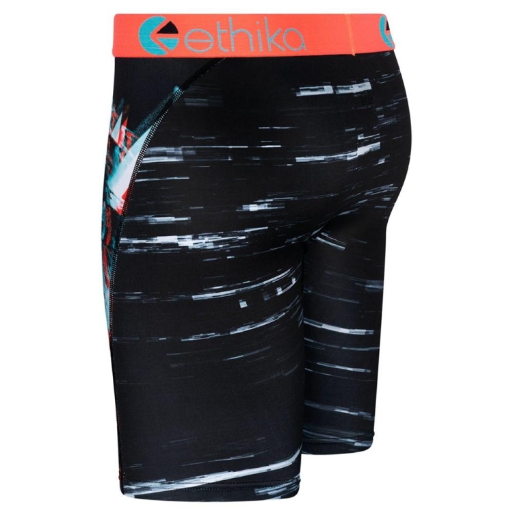 Staple Underwear Ethika Bear Matrix 3D Noir Homme | HVLC-50693095