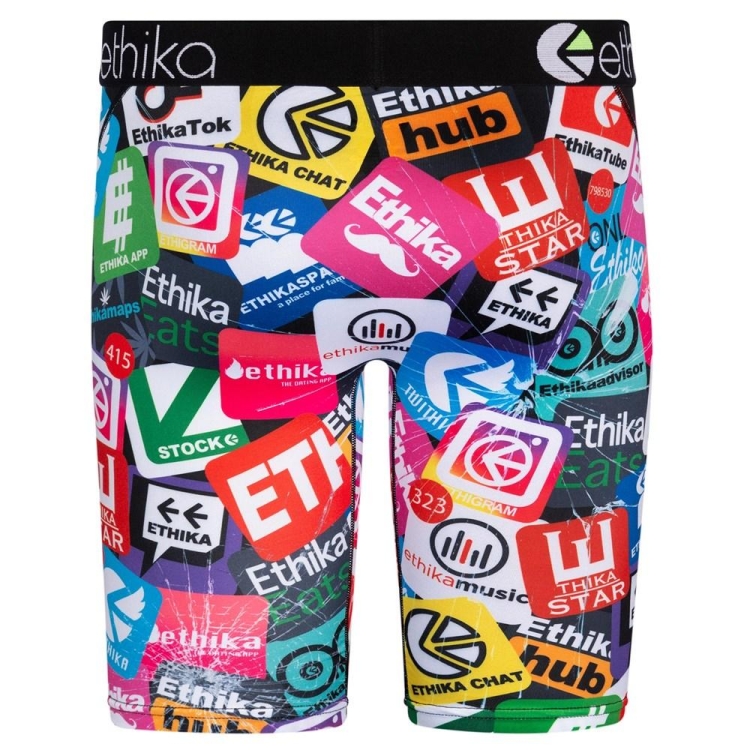 Staple Underwear Ethika App Store Multicolore Homme | GSLE-28454467