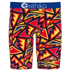 Staple Underwear Ethika Abstract Range Rouge Jaune Homme | OFCN-45467478