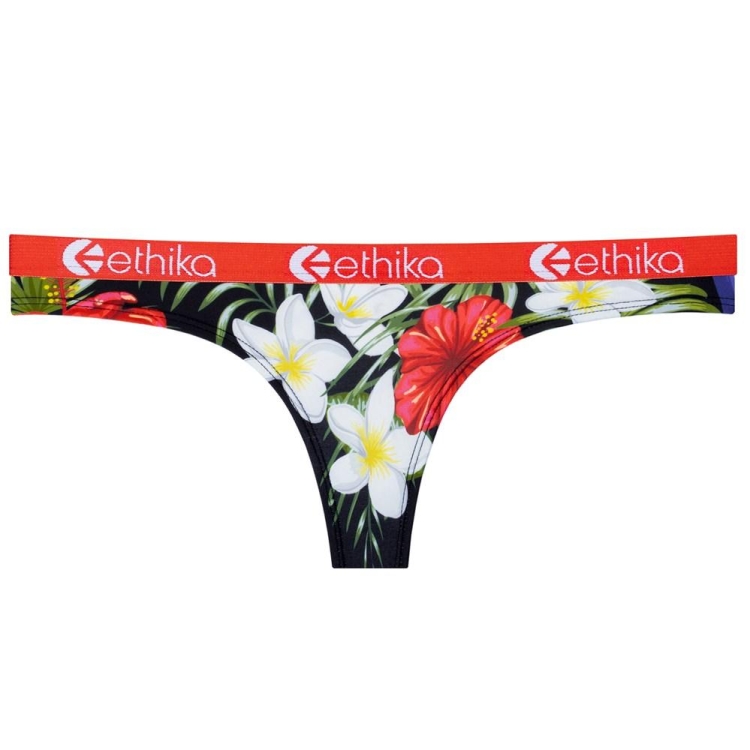 Lanières Ethika Tropical Sunset Multicolore Femme | ELXO-97137149