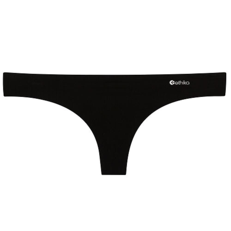 Lanières Ethika Seamless Noir Femme | NZKF-76207313