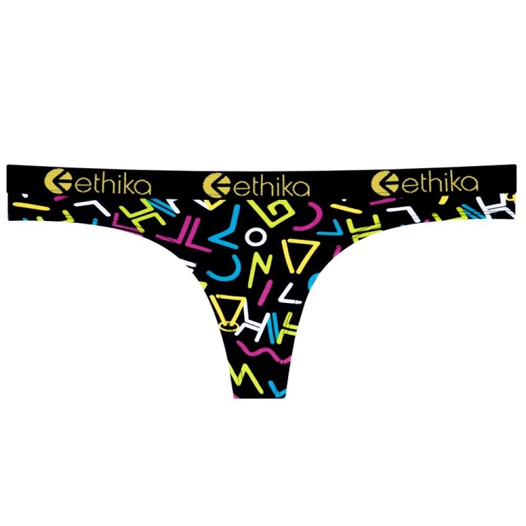 Lanières Ethika 90's Retro Multicolore Femme | TIJT-07280628