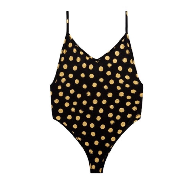 Body Ethika Gold Member Noir Doré Femme | BQYA-21371752