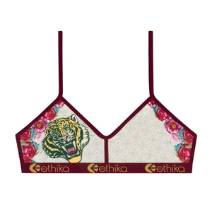 Bralette Bra Ethika Ethikafication Blanche Bordeaux Femme | BDMN-31962920