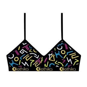 Bralette Bra Ethika 90's Retro Multicolore Femme | WDFU-76896018