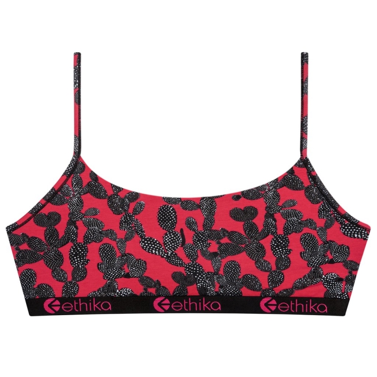 Pullover Bra Ethika Pink Cactus Rouge Noir Femme | MOCI-55093190