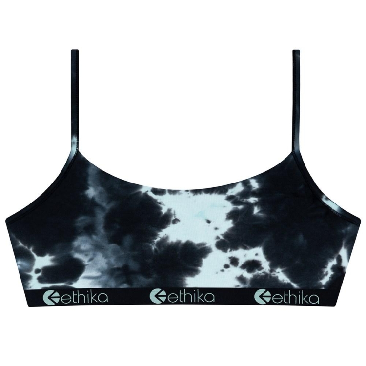 Pullover Bra Ethika Lightning Dye Noir Turquoise Femme | GJOO-16014218