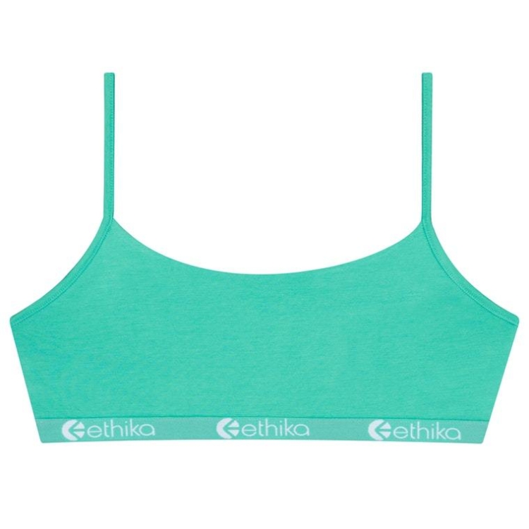 Pullover Bra Ethika Grunge Turquoise Femme | NMYO-09882304