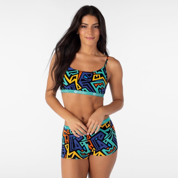 Pullover Bra Ethika Fresh Multicolore Femme | FTQB-72181772