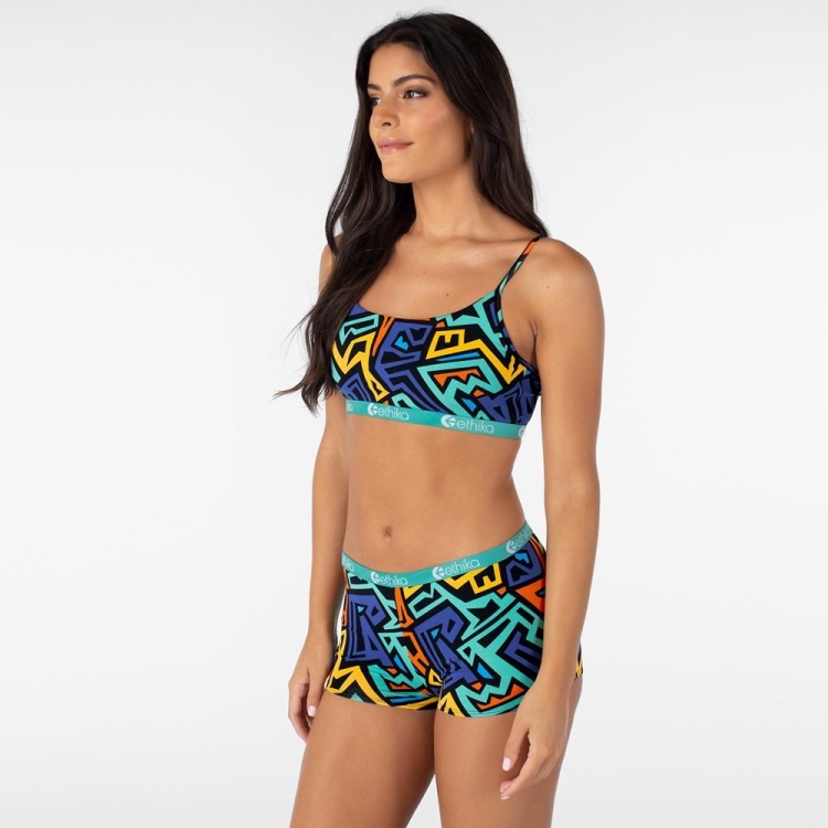 Pullover Bra Ethika Fresh Multicolore Femme | FTQB-72181772