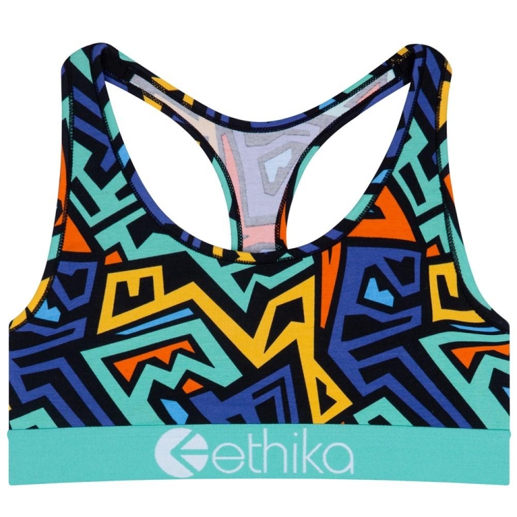 Soutien Gorge Sport Ethika Fresh Multicolore Femme | VQGK-19620853