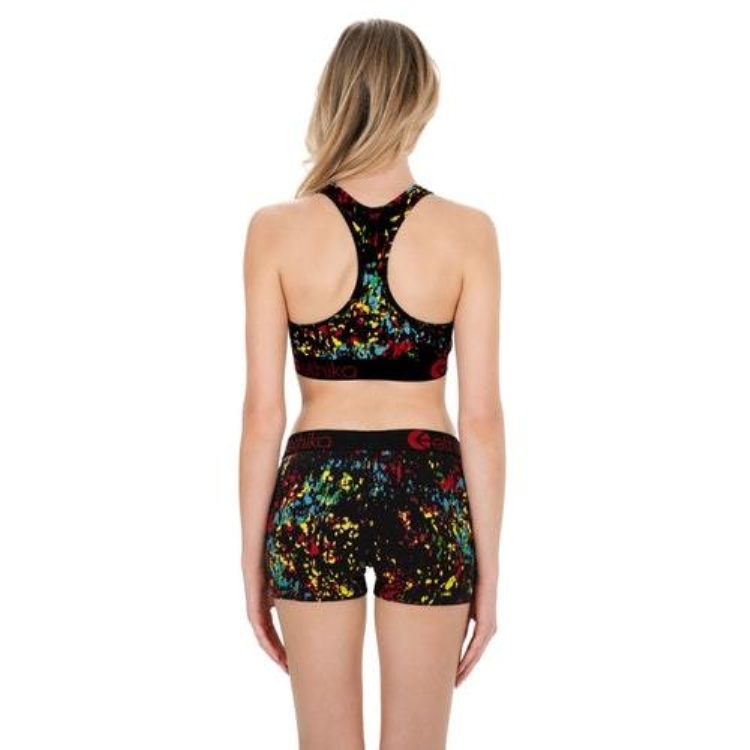 Soutien Gorge Sport Ethika McQueen Bow Multicolore Femme | QBGQ-55010880