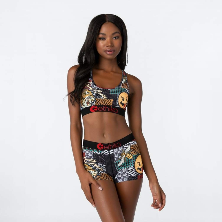 Soutien Gorge Sport Ethika Legacy Act Multicolore Femme | CLUL-89319601