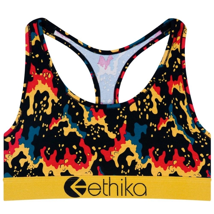 Soutien Gorge Sport Ethika Double Dose Multicolore Femme | BWKE-03732020