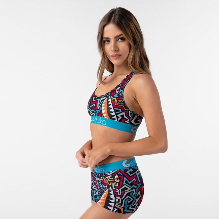 Soutien Gorge Sport Ethika Bomber Session Multicolore Femme | SVTV-33048829