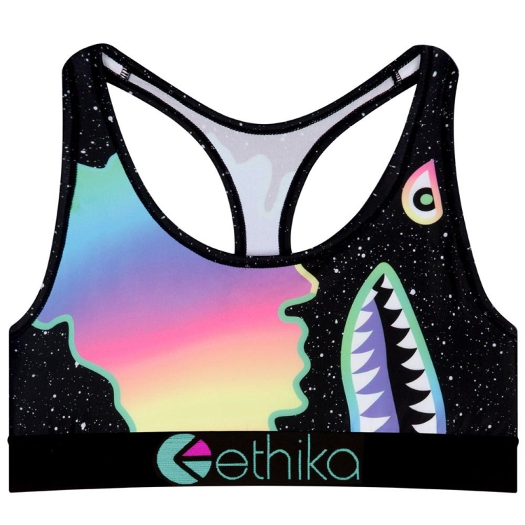 Soutien Gorge Sport Ethika Bomber Space Multicolore Femme | KBWX-43992278