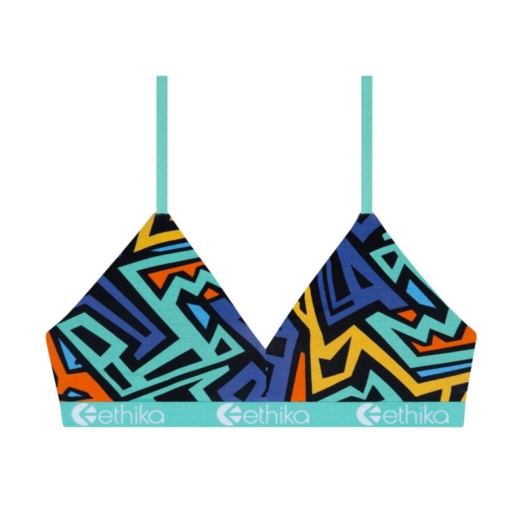 V Neck Bra Ethika Fresh Multicolore Femme | TNAI-87094791