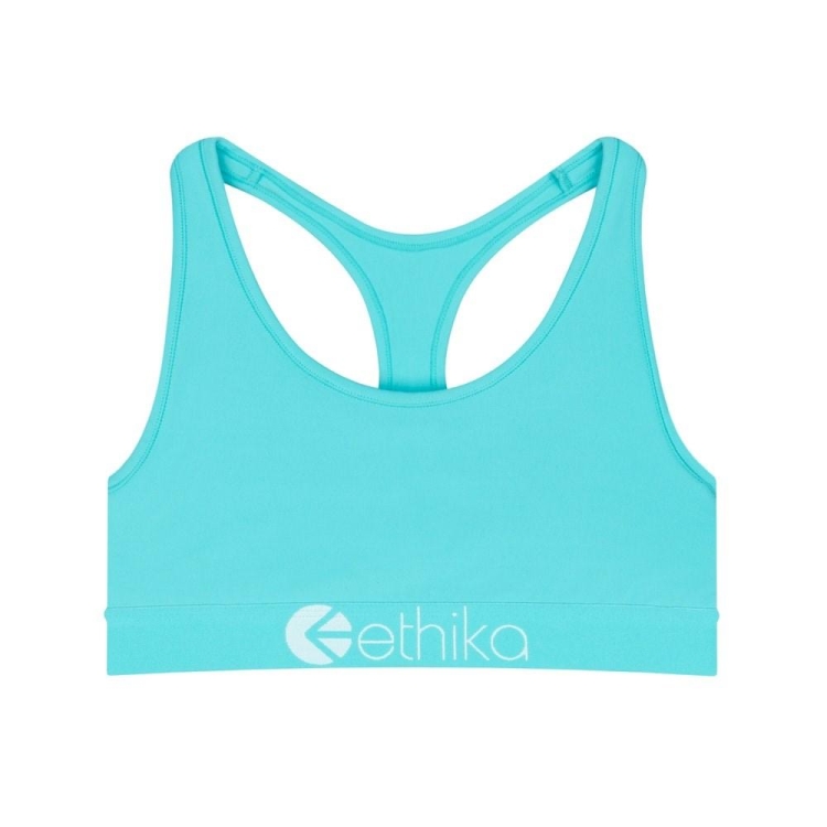 Soutien Gorge Ethika Subzero Performance Sports Fille Turquoise Unisex | ECGL-99534235