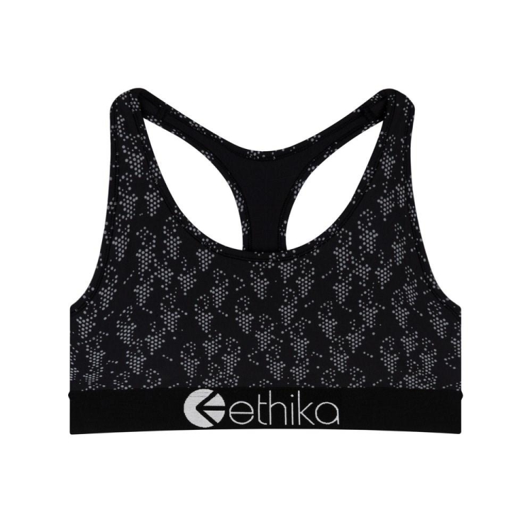 Soutien Gorge Ethika Subzero Performance Reflective Sports Fille Noir Unisex | RZXH-80527705