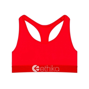 Soutien Gorge Ethika SubZero Neon Sports Fille Rouge Unisex | XQCN-80794692