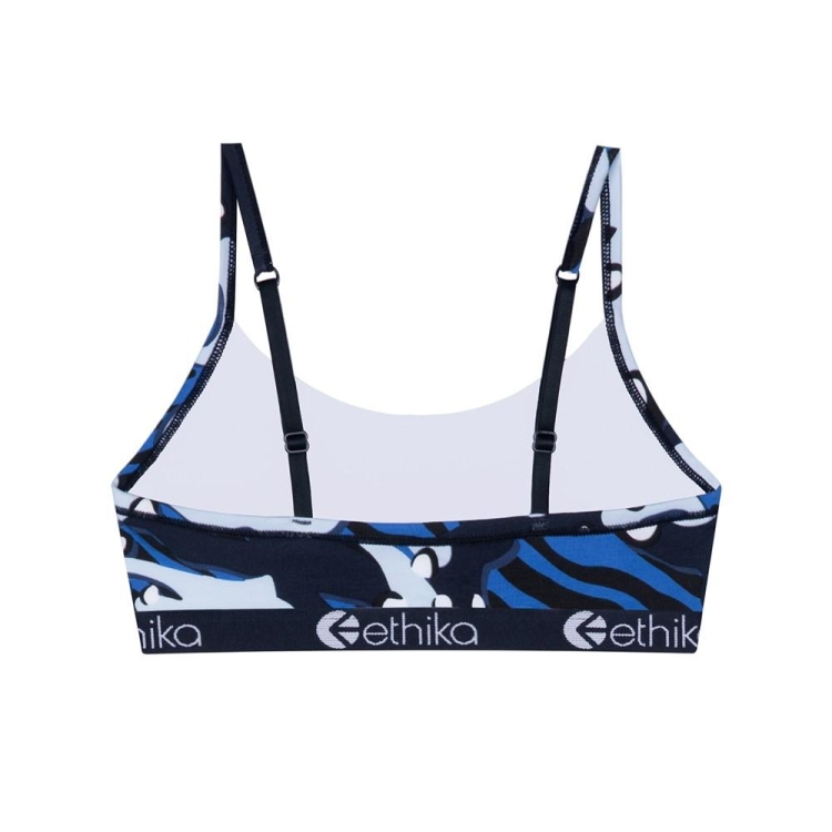 Soutien Gorge Ethika Camo Tiger Pullover Fille Bleu Unisex | OLOR-56202317