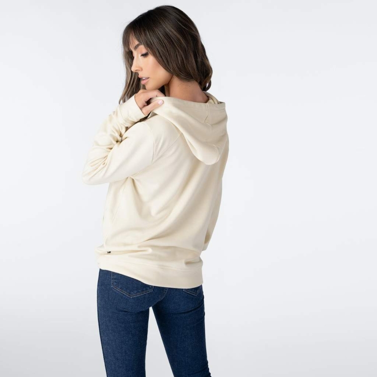 Sweat à Capuche Ethika Pullover Beige Femme | WOBU-48858165