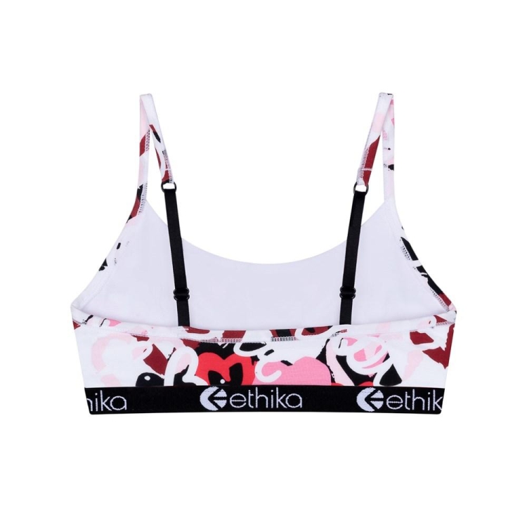 Soutien Gorge Ethika Chaotic Love Pullover Fille Blanche Rouge Unisex | UVIN-52148320