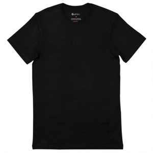 T Shirts Ethika Slim Modal Noir Homme | KYFI-05646918