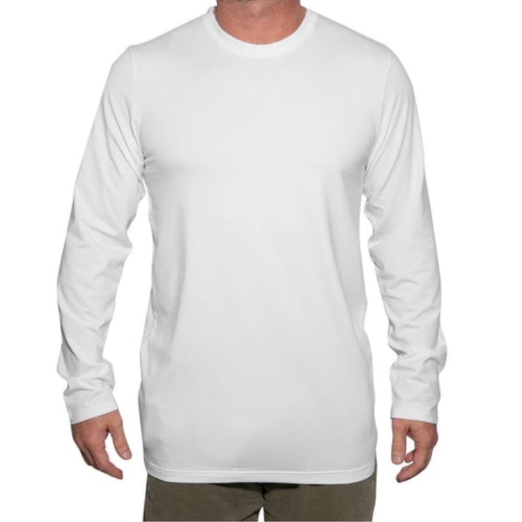 T Shirts Ethika Long Sleeve Blanche Homme | PICT-82420294