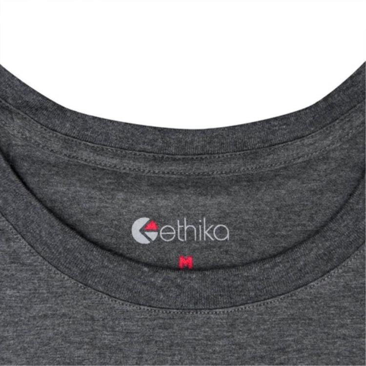 T Shirts Ethika Slim Modal Grise Homme | PBUT-95334119