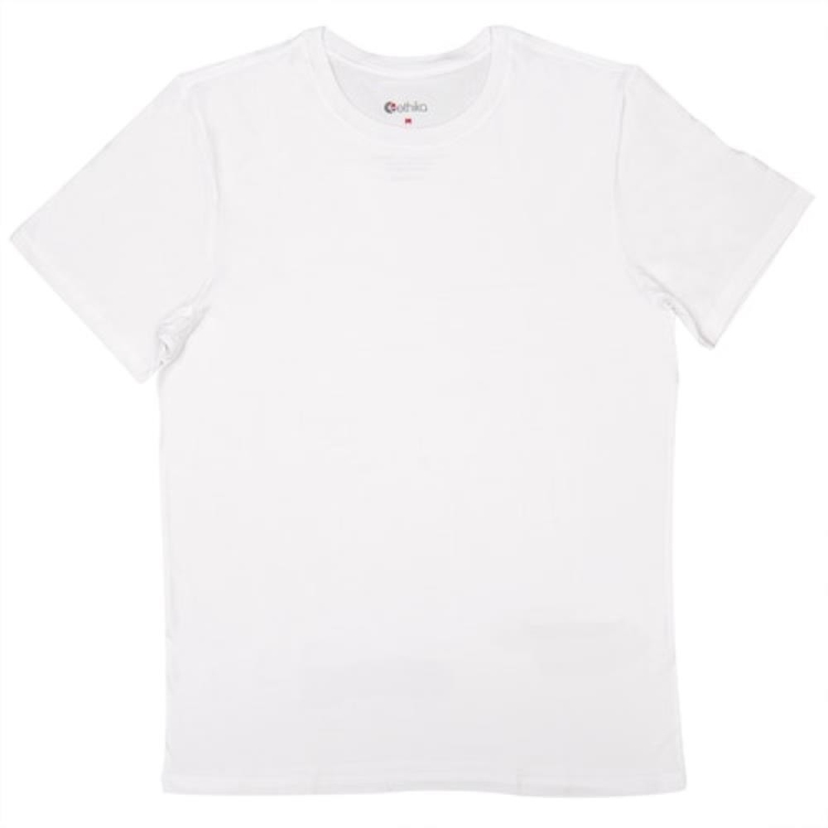 T Shirts Ethika Classiche Modal Blanche Homme | RKNQ-86656877