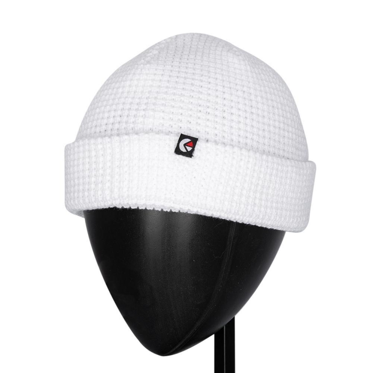 Bonnet Ethika Thermal Knit Blanche Femme | CDQD-51348741