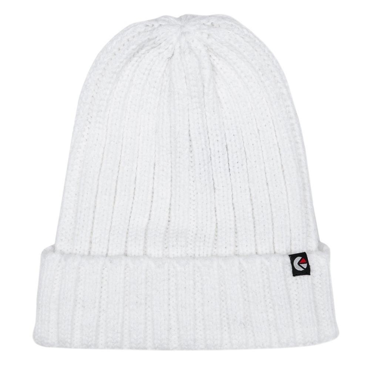 Bonnet Ethika Nervuré Fold Blanche Homme | JIPQ-55363603