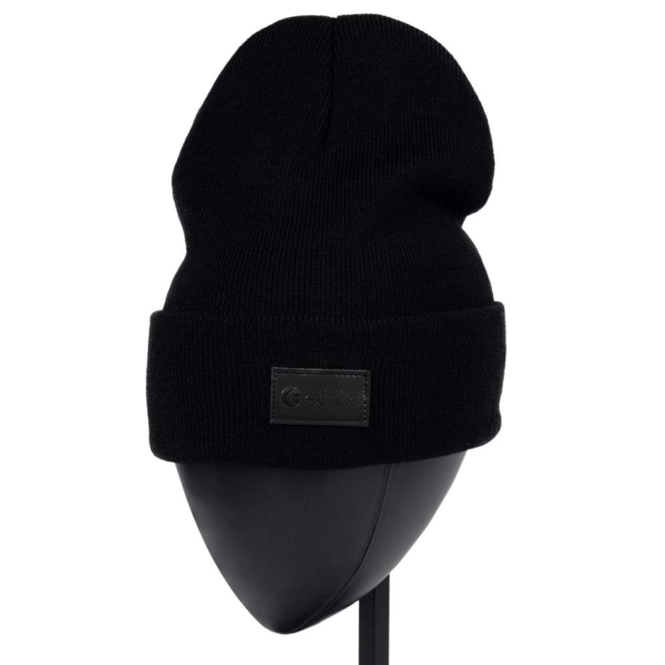 Bonnet Ethika Standard Issue Noir Homme | SBSR-28376368