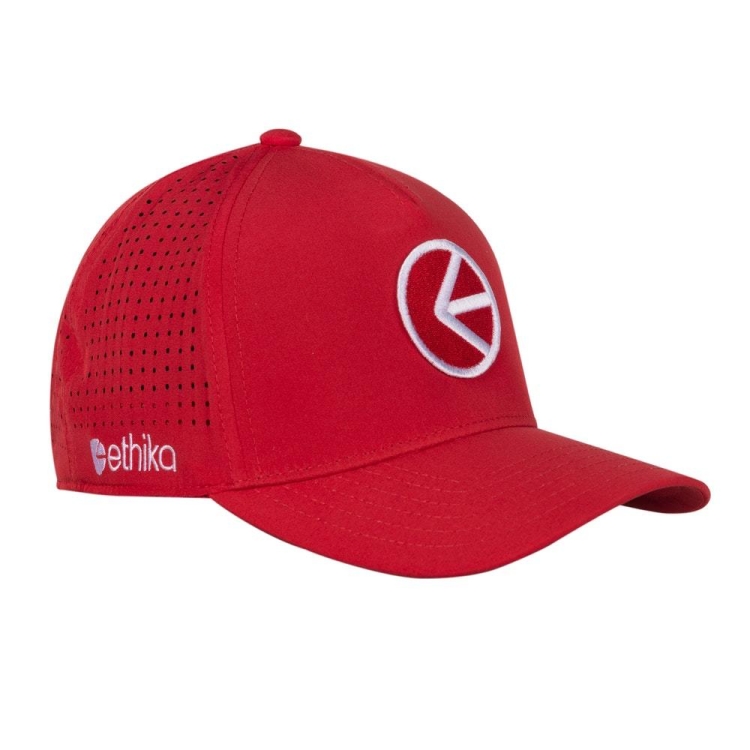 Chapeaux Ethika Athlétiques Dad Rouge Homme | QUTC-79331702