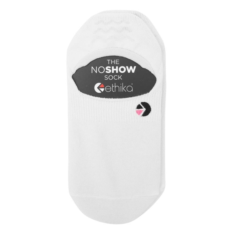 Chaussettes Ethika No Show Blanche Femme | JHHA-58570156