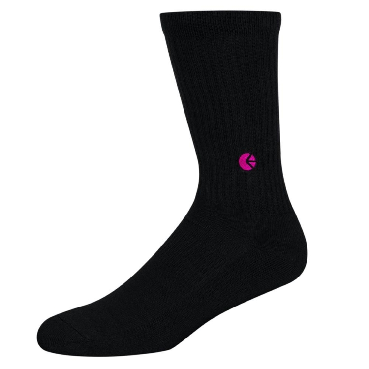 Chaussettes Ethika Crew Noir Homme | PIDZ-94304522