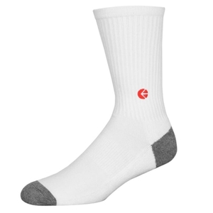 Chaussettes Ethika Crew Blanche Homme | RLQS-30426793