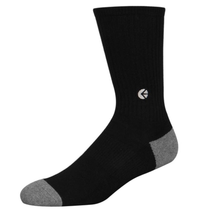 Chaussettes Ethika Crew Noir Homme | WZPK-47693326