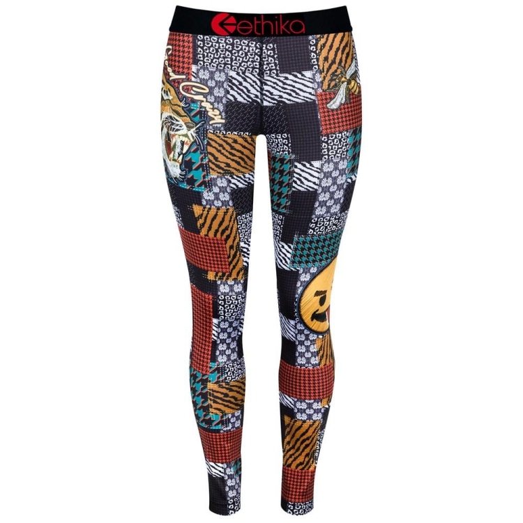 Leggings Ethika Legacy Act Multicolore Femme | DVAI-33795302