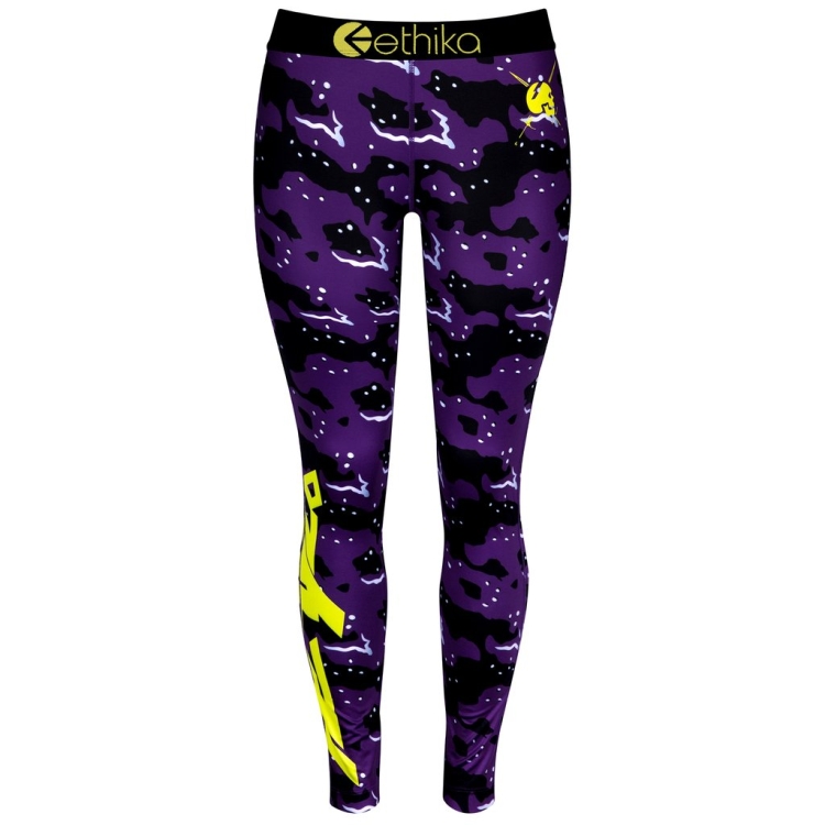 Leggings Ethika Haze Violette Femme | XPEZ-47070895