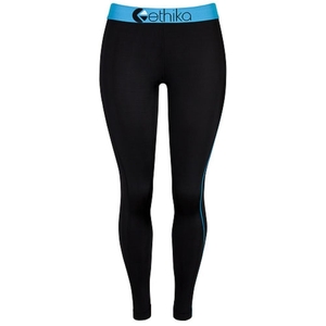 Collant Ethika Subzero Full Noir Bleu Femme | SMLX-99541023