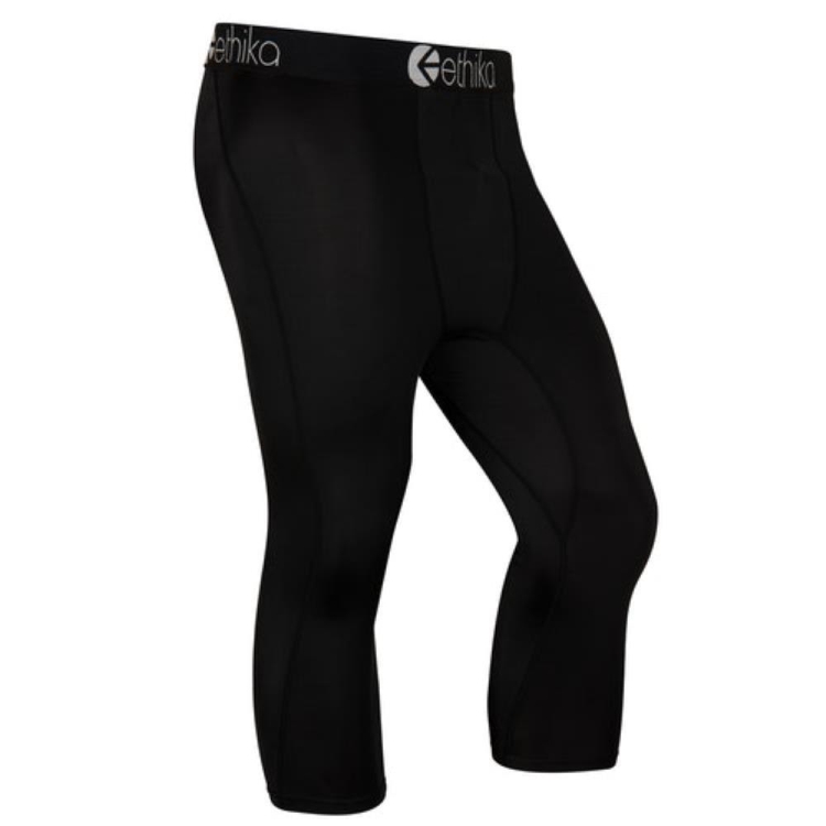 Collant Ethika Subzero 3/4 Noir Homme | CICJ-77415463