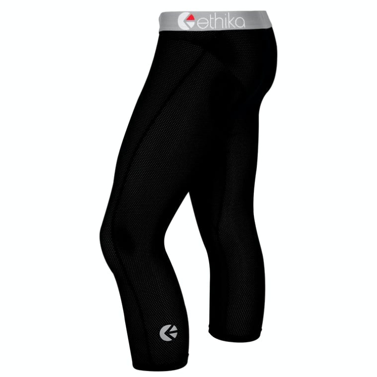 Collant Ethika Micromesh 3/4 Noir Homme | UPED-16653451