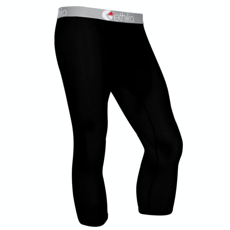 Collant Ethika Micromesh 3/4 Noir Homme | UPED-16653451