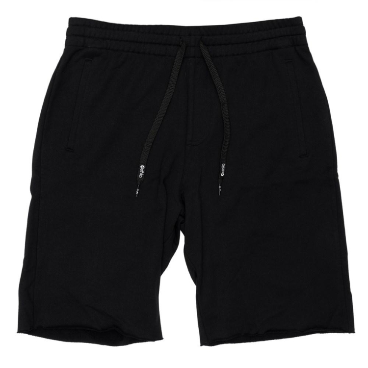 Shorts Ethika Raw Edge Noir Homme | ADXT-88758525