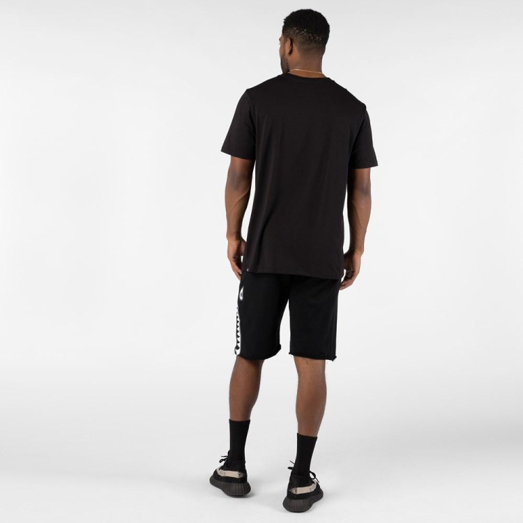 Shorts Ethika Raw Edge Noir Homme | LMGD-46650827