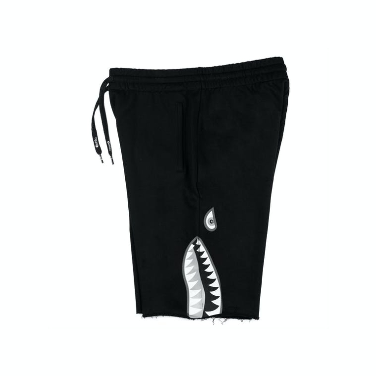 Shorts Ethika Raw Edge Noir Garcon | ZPOU-88750695