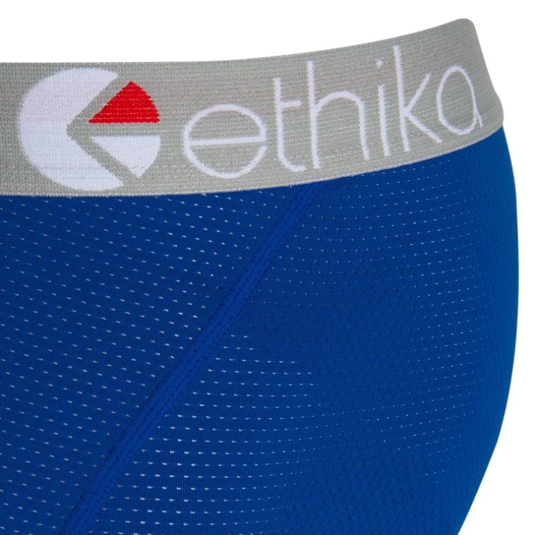 Collant Ethika Micromesh 3/4 Bleu Homme | IMFW-43276953